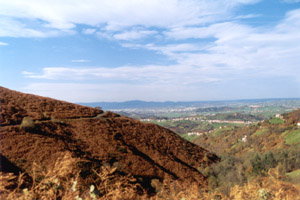 Vista parcial de Carbayin desde La Camperona